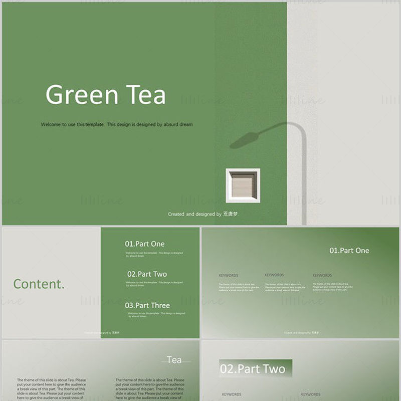 Green PowerPoint Template