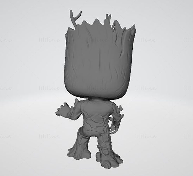 Groot 3D Printing Model STL