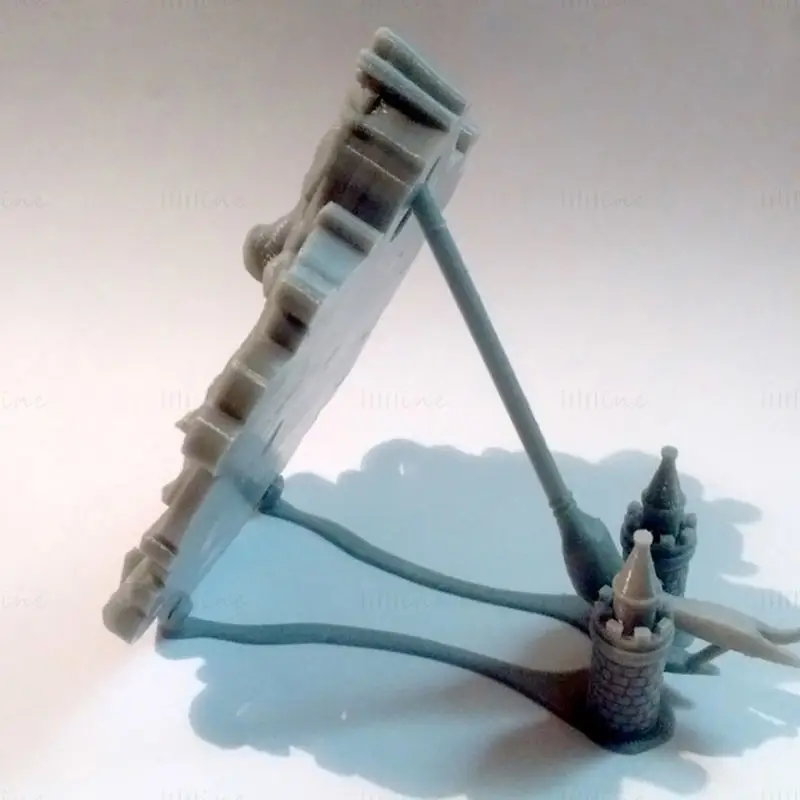 Afișaj WallDesk Stema Gryffindor - Model de imprimare 3D Harry Potter STL