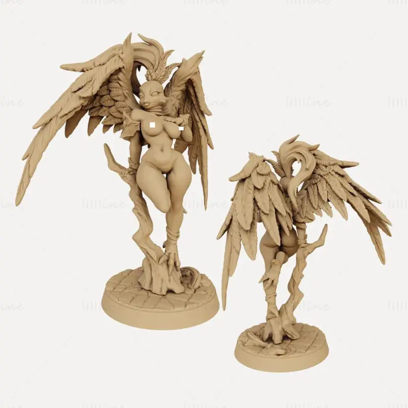 Gryphinia Pinup Miniatures 3D Print Model STL