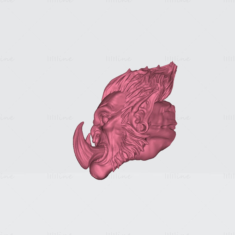 Gunlutt the Troll 3D Printing Model STL