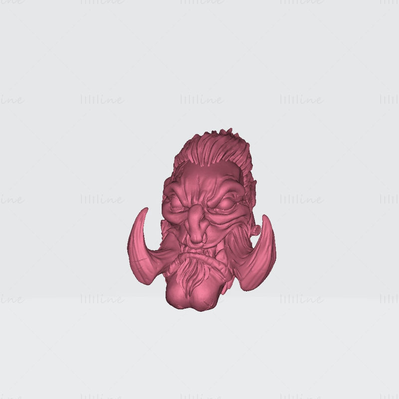 Gunlutt, a troll gitáros 3D Printing Model STL