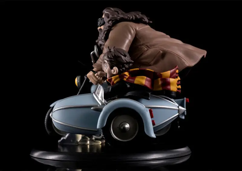 Hagrid și Harry pe motocicletă model de imprimare 3D STL