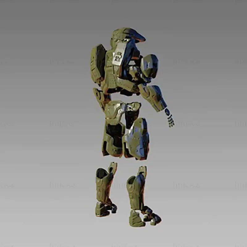 Halo 5 MK6 Master Chief Full Armor 3D Printing Model STL