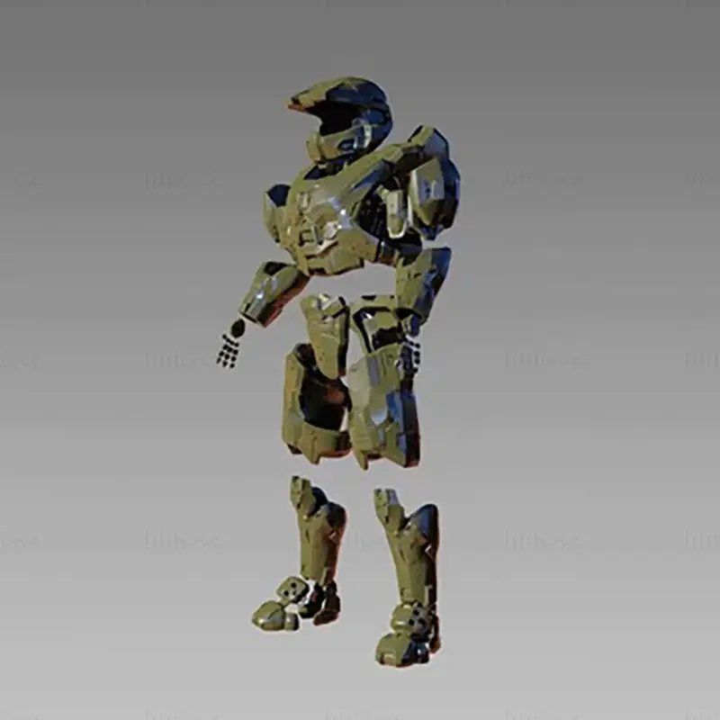 Halo 5 MK6 マスターチーフ フルアーマー 3D プリント モデル STL