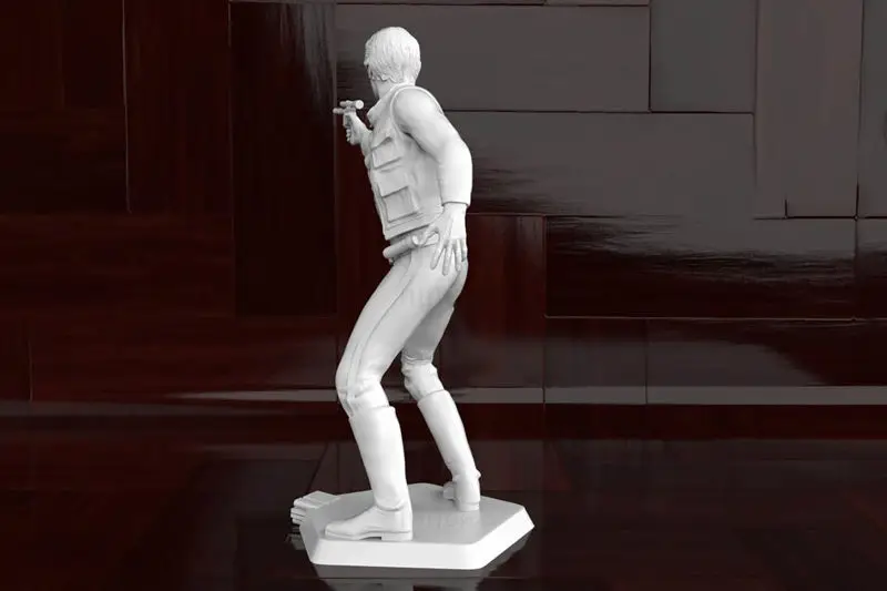 Han Solo Figürleri 3D Model Baskıya Hazır STL