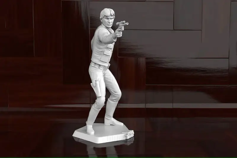 Han Solo Figürleri 3D Model Baskıya Hazır STL