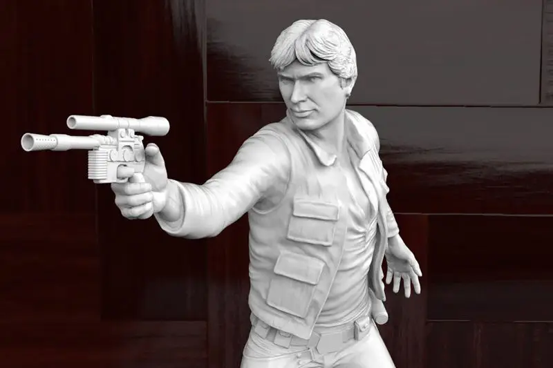 Han Solo Figürleri 3D Model Baskıya Hazır STL