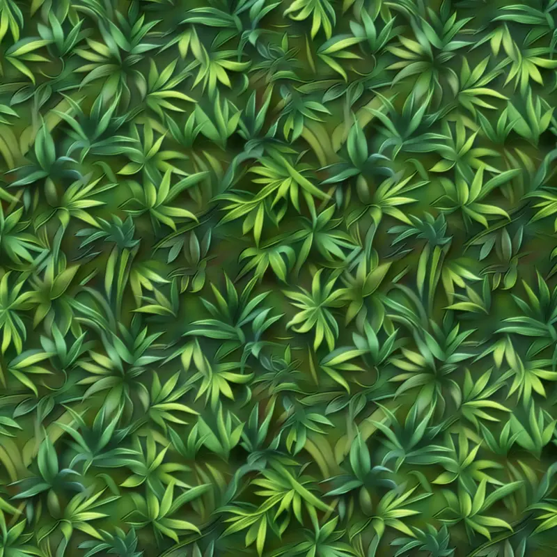Handpainted Grass Seamless Texture