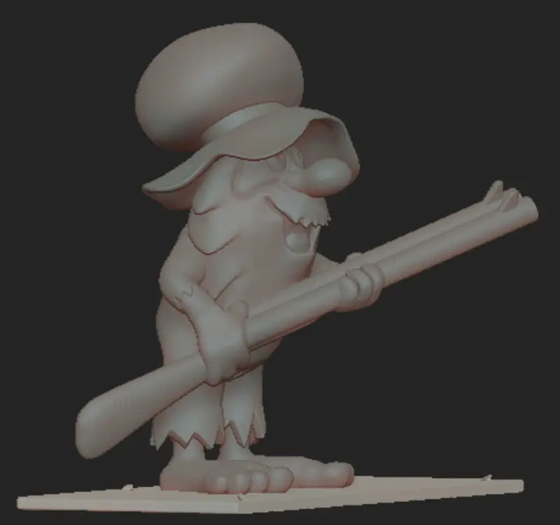 Modelo de impresión 3D de Hard Haid Moe STL