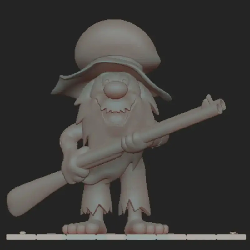 Modelo de impresión 3D de Hard Haid Moe STL