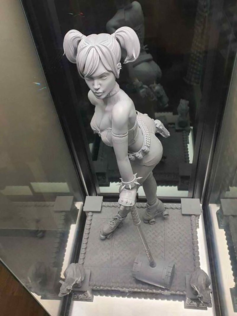 Harley Quinn Modelo 3D Listo para Imprimir STL