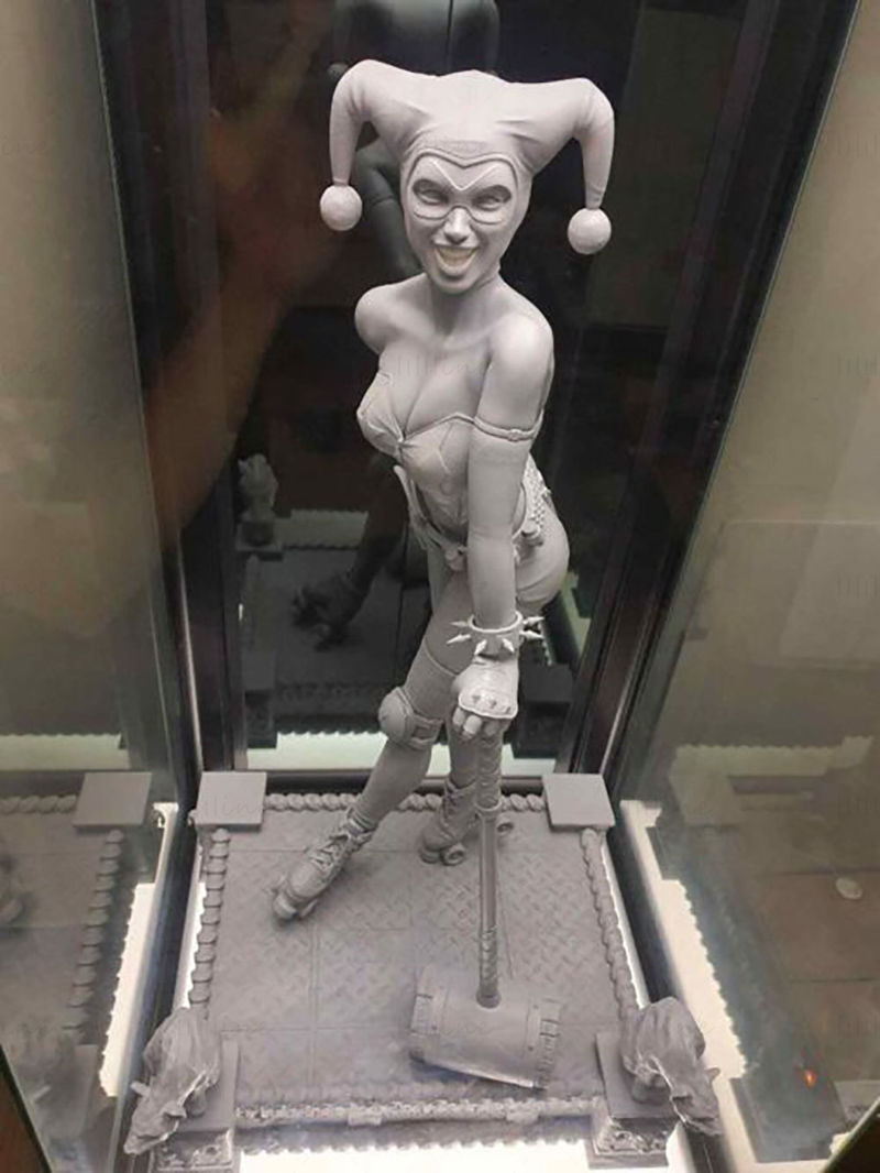 Harley Quinn Modelo 3D Listo para Imprimir STL