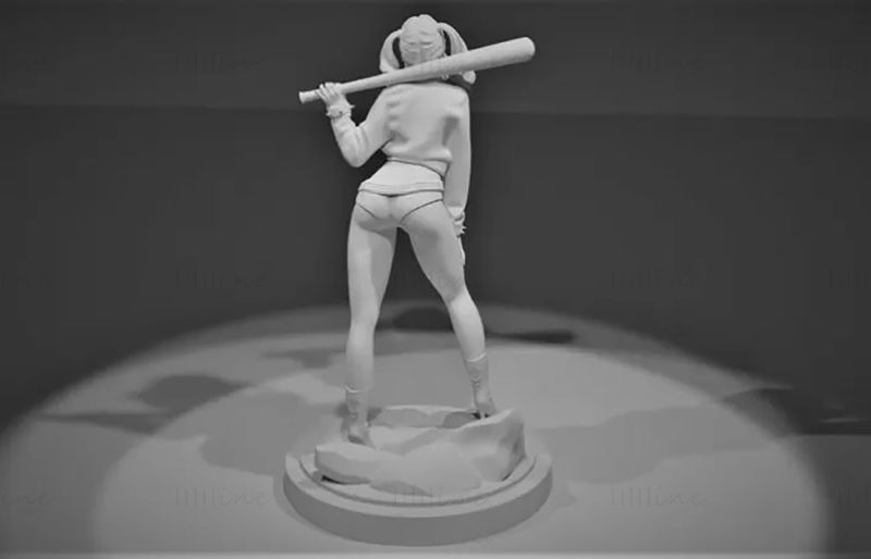 Model Harley Quinn STL 3D Print