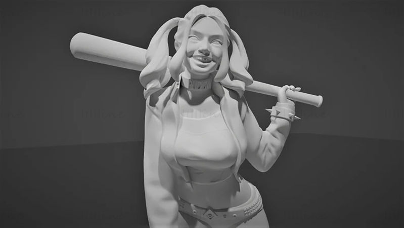 Model Harley Quinn STL 3D Print