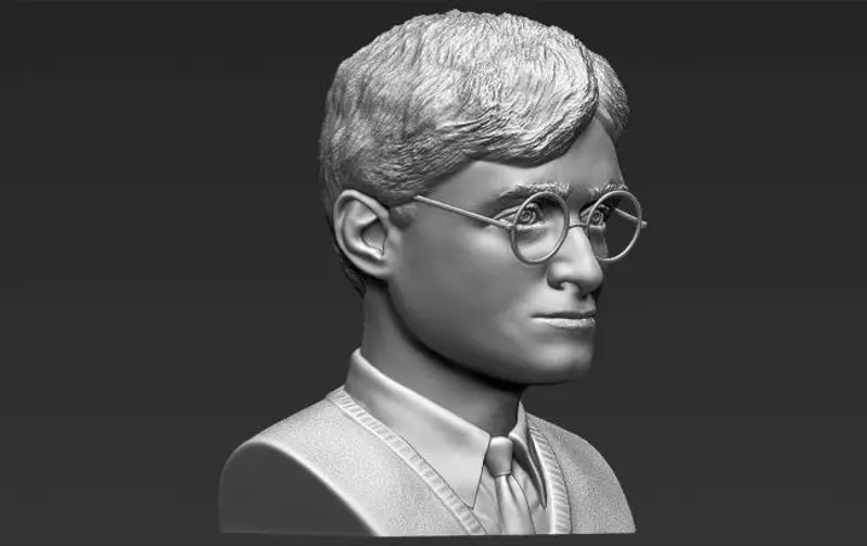 Harry Potter Bust 3D nyomtatási modell STL