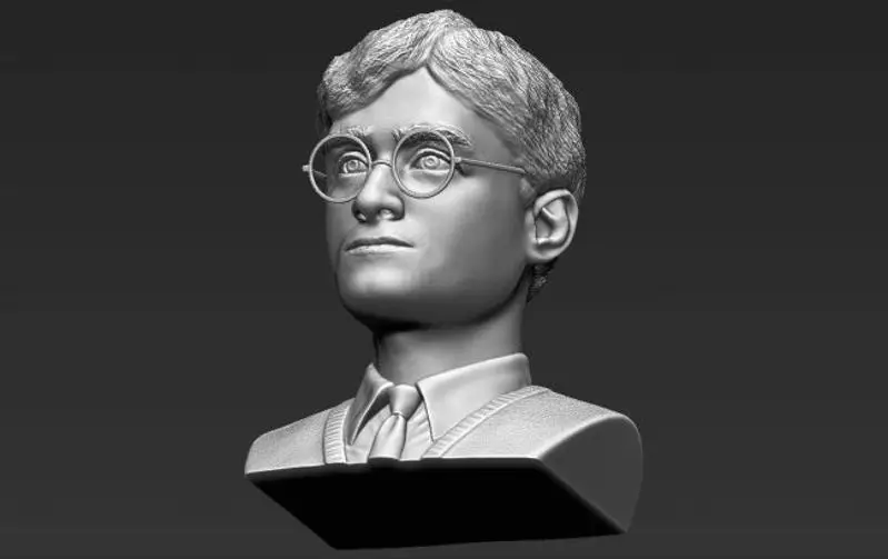 Модел за 3D печат на бюста на Хари Потър STL
