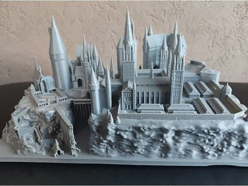 Harry Potter Hogwarts Poudlard Modelo de impressão 3D STL