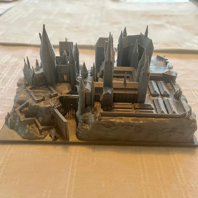 Модель 3D-печати Гарри Поттера Хогвартса Пудларда STL