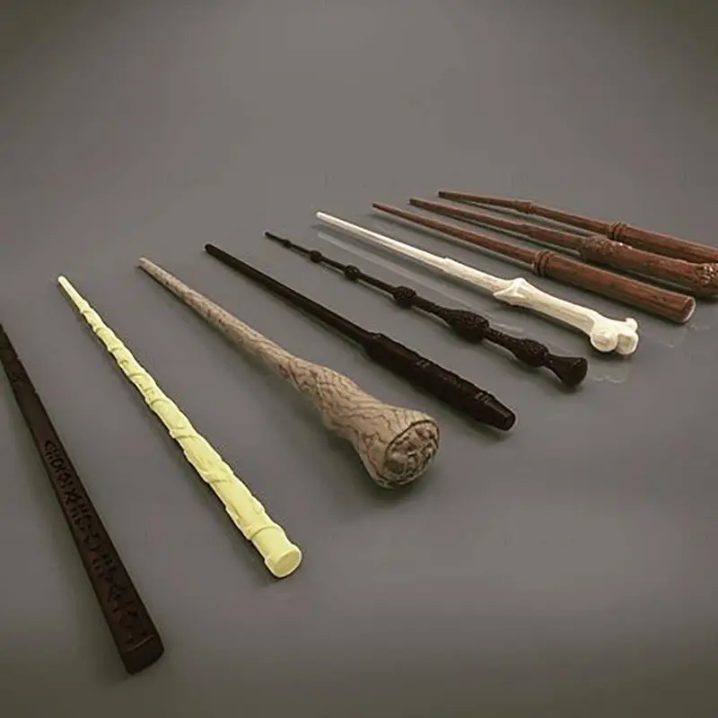 Harry Potter Series Wand Set 3D Print Model STL Files