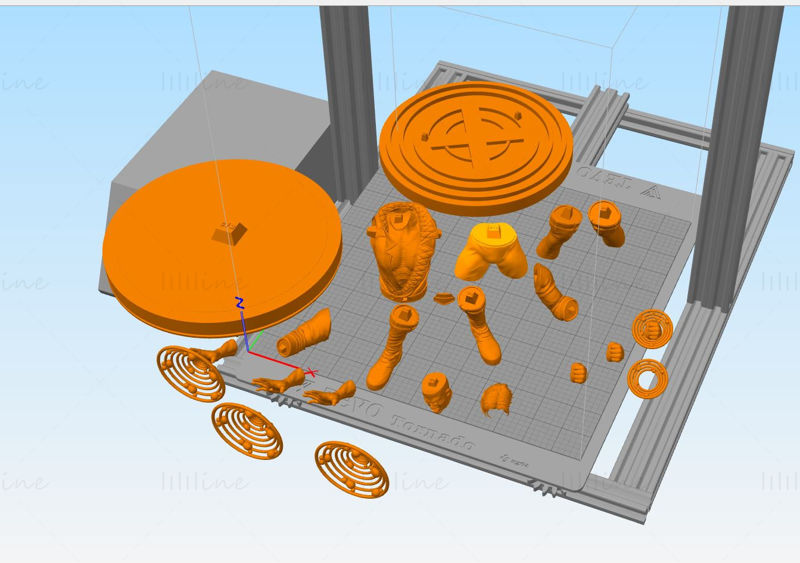 Havoc DS 3D modell STL nyomtatásra készen