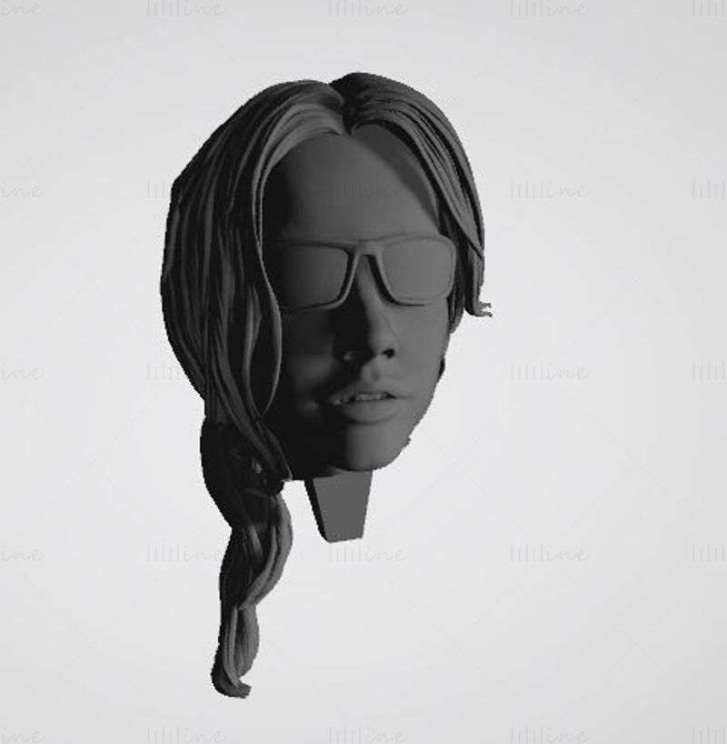 Model 3D dioramă Hawkeye gata de imprimat STL OBJ FBX