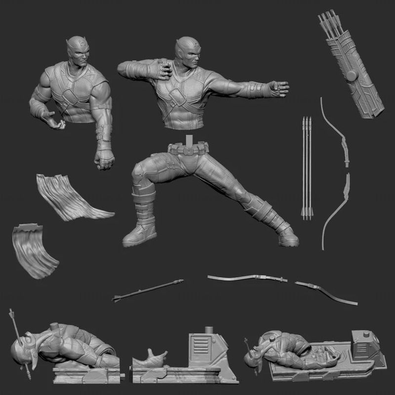 Hawkeye Printing 3D Model