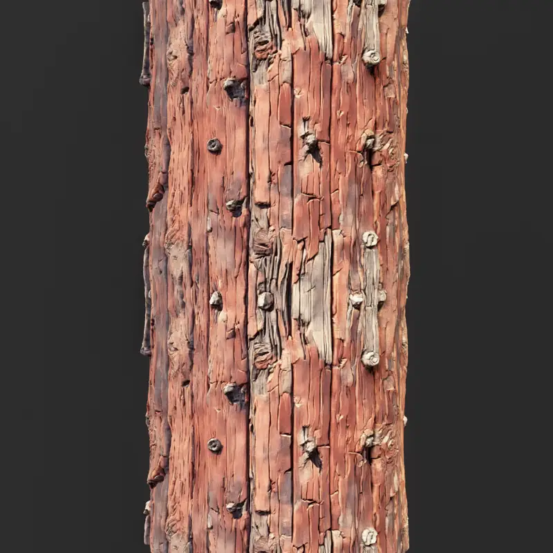 HD Stylized Wood Seamless Texture