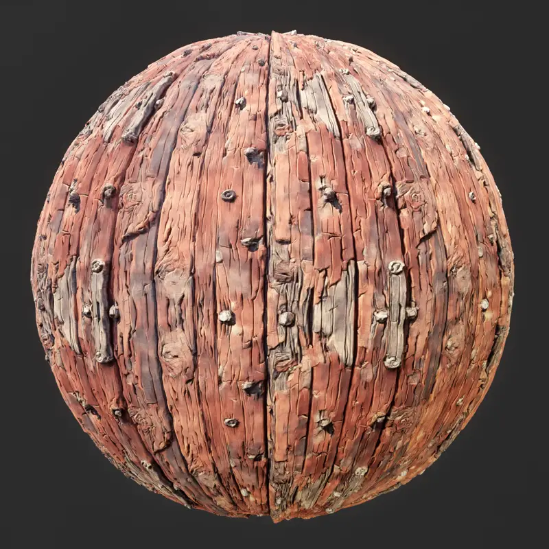 HD Stylized Wood Seamless Texture