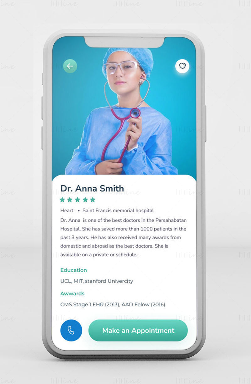 Healthcare Doctor mobile App part 2