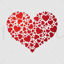 Forme de coeur png