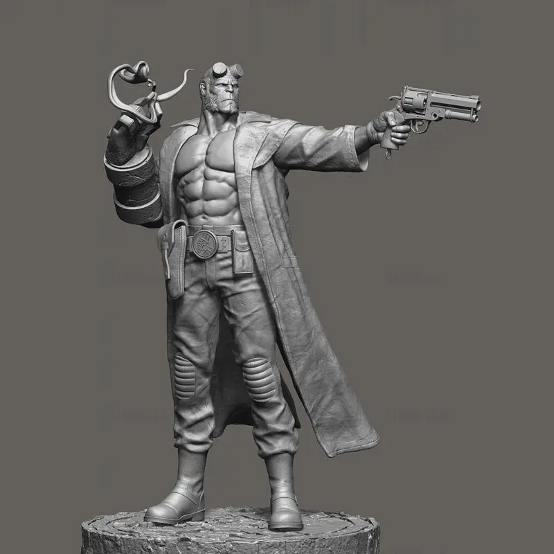 Modelo de impresión 3D del personaje Hellboy STL