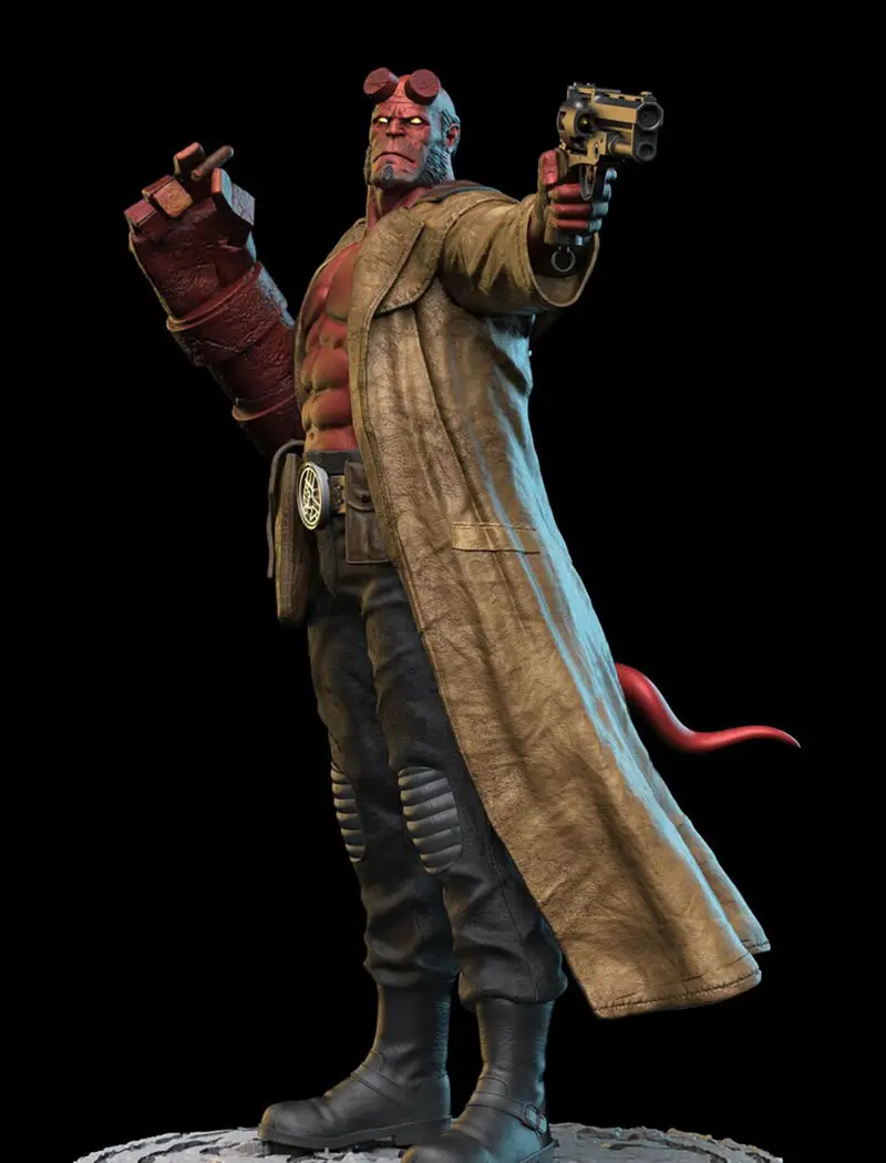 Modelo de impresión 3D del personaje Hellboy STL