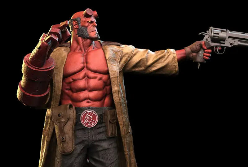 Modelo de impresión 3D del personaje Hellboy STL