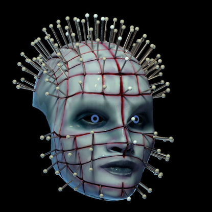 Máscara Hellraiser pinhead 2022 modelo de impresión en 3d