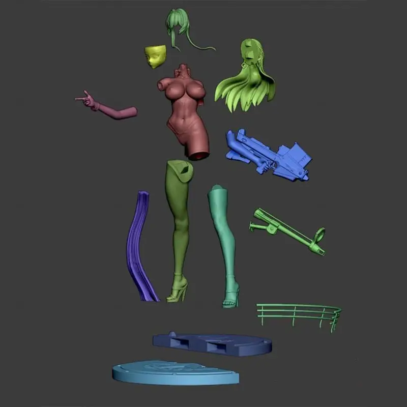 Helm Nikke NFSW Version 3D Printing Model STL