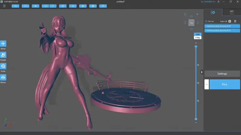 Helm Nikke NFSW Version 3D Printing Model STL