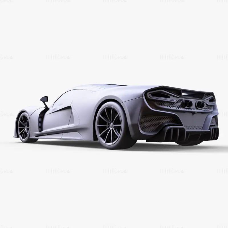 مدل سه بعدی خودرو Hennesey Venom F5