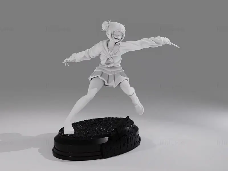 Himiko Toga 3D tiskalni model STL