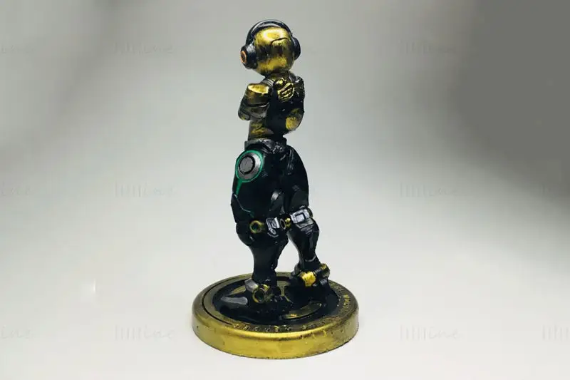 Hippityhop Skin Lucio Overwatch 3D nyomtatási modell STL fájl