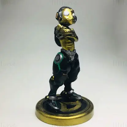 Hippityhop Skin Lucio Overwatch 3D-Druck Modell STL-Datei