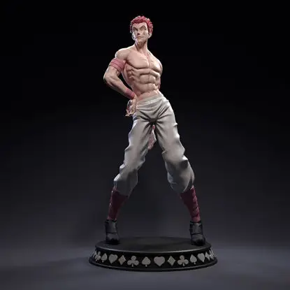 Hisoka Morow - Modelo de impresión 3D STL de Hunter x Hunter