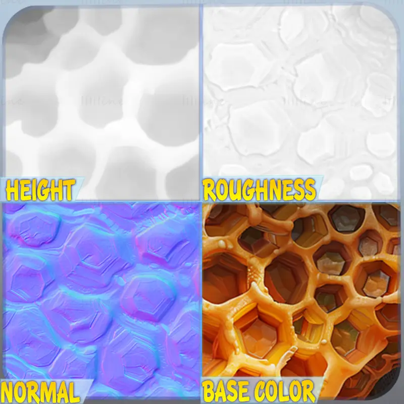 Hive Seamless Texture