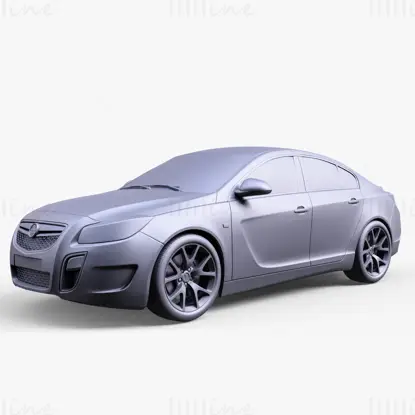 Holdel Insignia vxr 2015 Araba 3D modeli