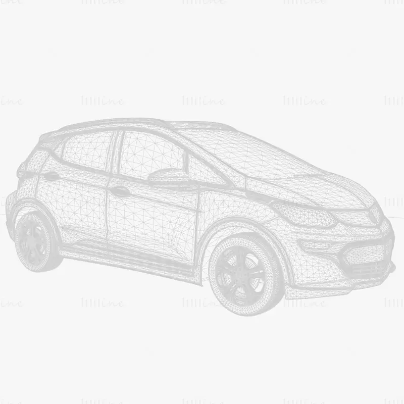 مدل 3 بعدی خودرو هولدن بولت CV 2017