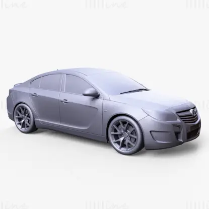 3D model auta Holden Insignia vxr 2016