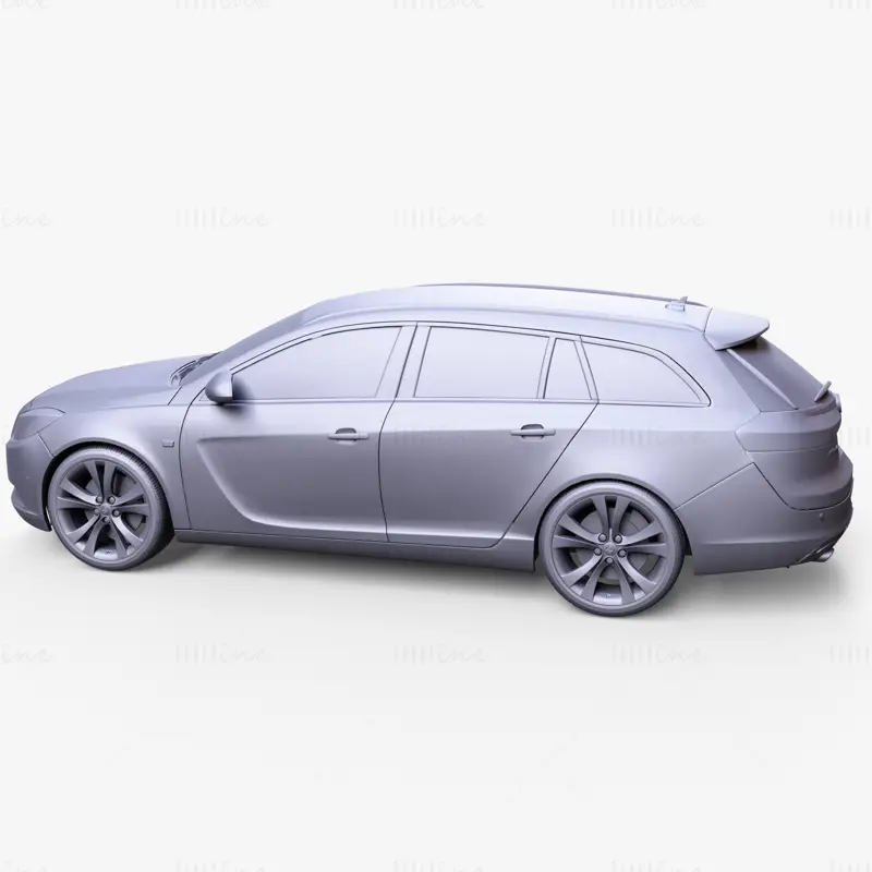 مدل سه بعدی خودرو هولدن اینسیگنیا x4 ST 2013