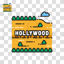 Hollywood Sign Vector
