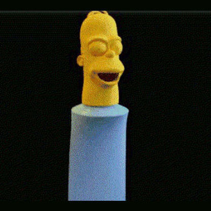 خمیر دندان هومر مدل پرینت سه بعدی