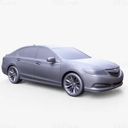 3D model avtomobila Honda Legend 2015